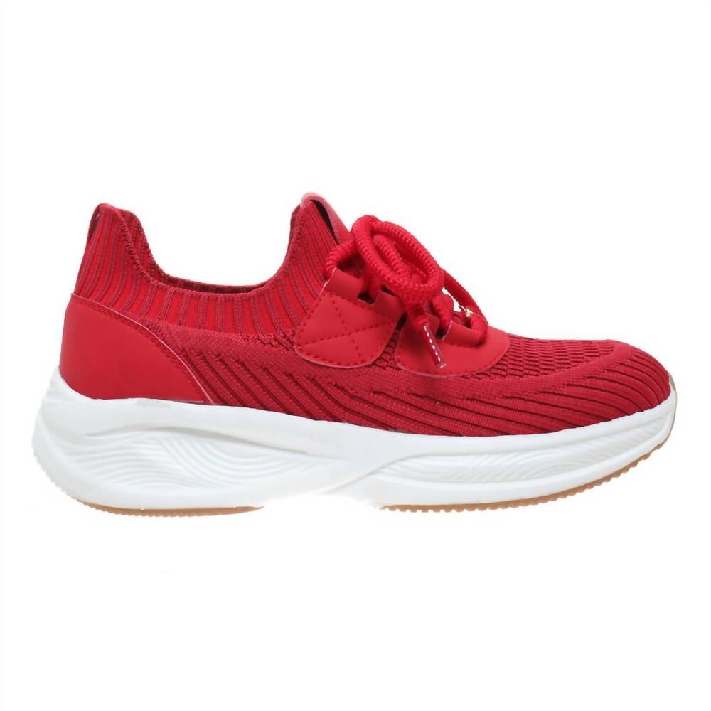 NEW OUTWOODS women's stride-1 shoes in red